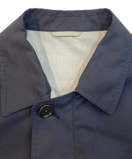 Cabaret Poval（キャバレーポバール）Cabaret Poval (キャバレーポバール) REVERSIBLE VENTILE COAT ネイビー サイズ:Lの古着・服飾アイテム
