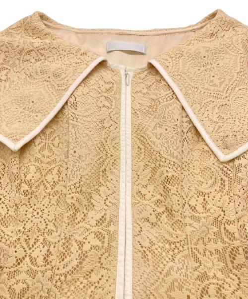 CELFORD（セルフォード）CELFORD (セルフォード) ミラーレースワンピース イエロー サイズ:38 未使用品の古着・服飾アイテム