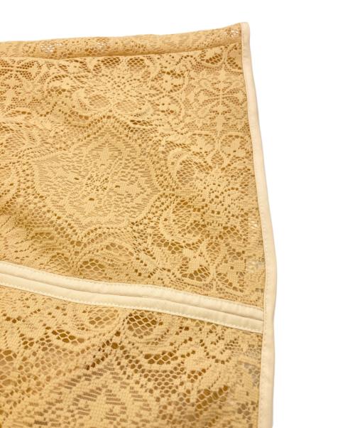 CELFORD（セルフォード）CELFORD (セルフォード) ミラーレースワンピース イエロー サイズ:38 未使用品の古着・服飾アイテム