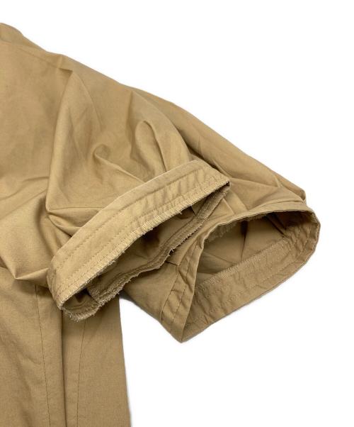 BALLSEY（ボールジィ）BALLSEY (ボールジィ) プロセスド コットン ショルダー タック ブラウス ベージュ サイズ:36の古着・服飾アイテム
