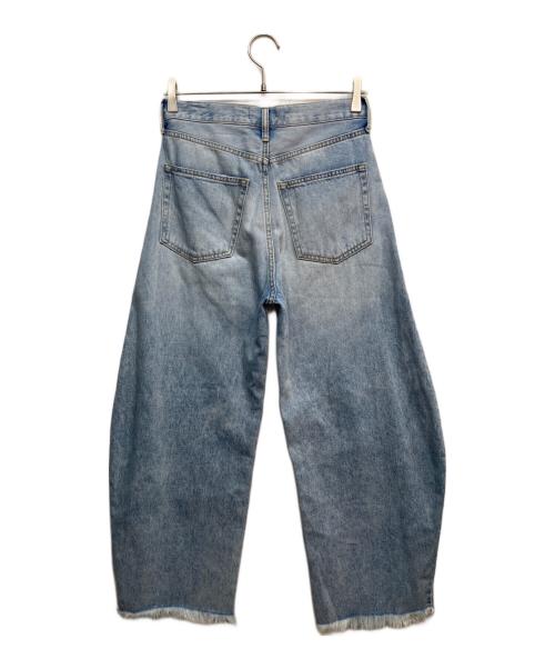 Whim Gazette（ウィムガゼット）Whim Gazette (ウィムガゼット) ラインカーブDENIM インディゴ サイズ:36の古着・服飾アイテム