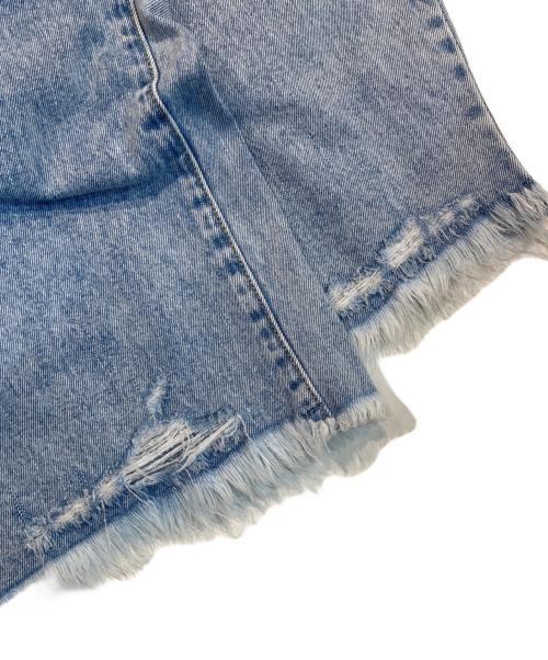 Whim Gazette（ウィムガゼット）Whim Gazette (ウィムガゼット) ラインカーブDENIM インディゴ サイズ:36の古着・服飾アイテム