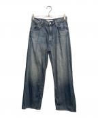 motherマザー）の古着「ワイドデニムパンツ」｜インディゴ