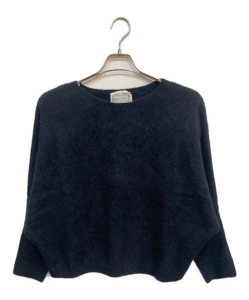 BEARDSLEY（ビアズリー）BEARDSLEY (ビアズリー) ウールドルマンニット ブラック サイズ:Freeの古着・服飾アイテム