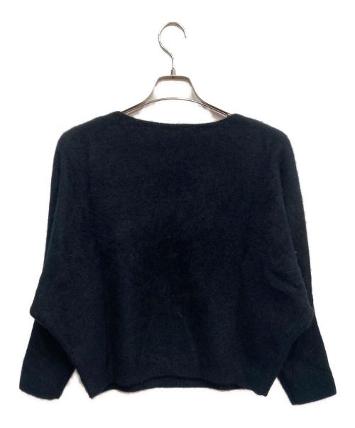 BEARDSLEY（ビアズリー）BEARDSLEY (ビアズリー) ウールドルマンニット ブラック サイズ:Freeの古着・服飾アイテム