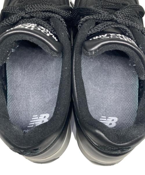 NEW BALANCE（ニューバランス）NEW BALANCE (ニューバランス) ローカットスニーカー ブラック サイズ:UK7.5の古着・服飾アイテム