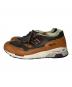 NEW BALANCE (ニューバランス) スニーカー ブラウン サイズ:UK7　1/2：7000円