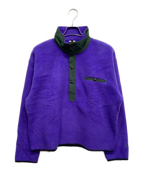 THE NORTH FACE（ザ ノース フェイス）THE NORTH FACE (ザ ノース フェイス) 90s プルオーバーフリースジャケット パープル サイズ:Mの古着・服飾アイテム