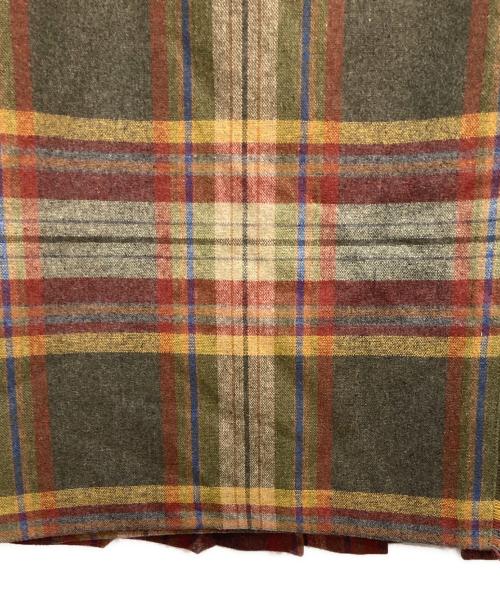 O'NEIL OF DUBLIN（オニールオブダブリン）O'NEIL OF DUBLIN (オニールオブダブリン) ロングラップスカート ブラウン サイズ:38の古着・服飾アイテム