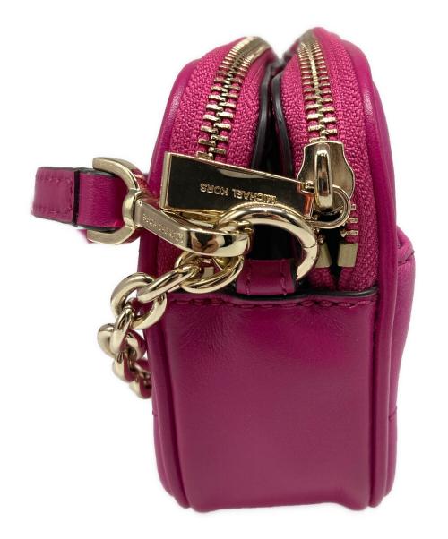 MICHAEL KORS（マイケル・コース）MICHAEL KORS (マイケル・コース) JET SET CHARM ショルダーバッグ ピンクの古着・服飾アイテム