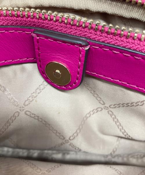 MICHAEL KORS（マイケル・コース）MICHAEL KORS (マイケル・コース) JET SET CHARM ショルダーバッグ ピンクの古着・服飾アイテム