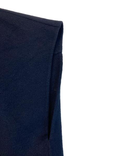 SLOBE IENA（スローブ イエナ）SLOBE IENA (スローブ イエナ) スタンドカラーダブルフェイスポンチョ ネイビー サイズ:Freeの古着・服飾アイテム