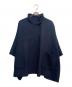 SLOBE IENA（スローブ イエナ）の古着「スタンドカラーダブルフェイスポンチョ」｜ネイビー