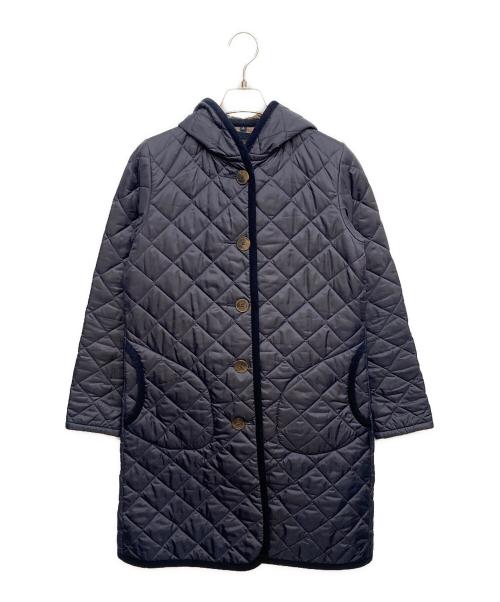 LAVENHAM（ラベンハム）LAVENHAM (ラベンハム) キルティングコート パープル サイズ:36の古着・服飾アイテム