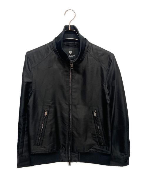 BLACK LABEL CRESTBRIDGE（ブラックレーベル クレストブリッジ）BLACK LABEL CRESTBRIDGE (ブラックレーベル クレストブリッジ) フーデッドブルゾン ブラック サイズ:Mの古着・服飾アイテム