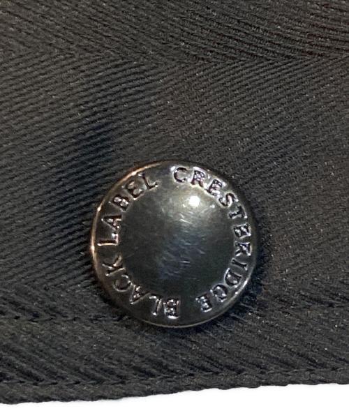 BLACK LABEL CRESTBRIDGE（ブラックレーベル クレストブリッジ）BLACK LABEL CRESTBRIDGE (ブラックレーベル クレストブリッジ) フーデッドブルゾン ブラック サイズ:Mの古着・服飾アイテム