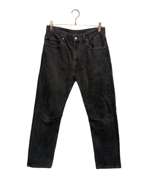 LEVI'S（リーバイス）LEVI'S (リーバイス) 505ブラックデニムパンツ ブラック サイズ:W33×L32の古着・服飾アイテム