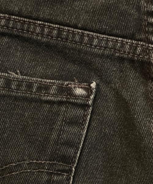 LEVI'S（リーバイス）LEVI'S (リーバイス) 505ブラックデニムパンツ ブラック サイズ:W33×L32の古着・服飾アイテム