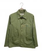 Engineered Garmentsエンジニアドガーメンツ）の古着「ユーティリティージャケット」｜グリーン