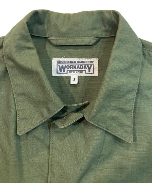 Engineered Garments（エンジニアドガーメンツ）Engineered Garments (エンジニアドガーメンツ) ユーティリティージャケット グリーン サイズ:Sの古着・服飾アイテム