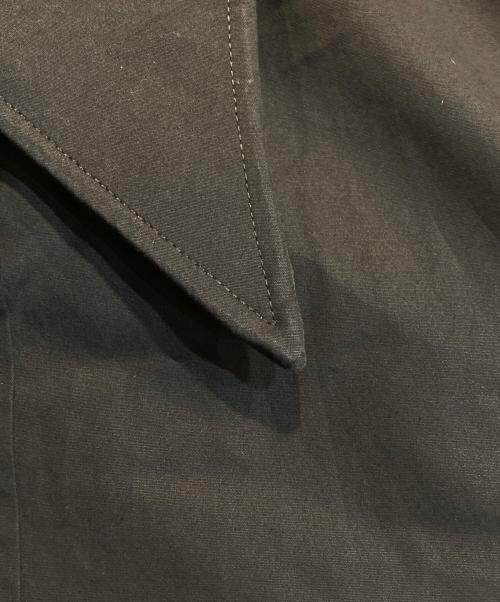 Maison Margiela（メゾンマルジェラ）Maison Margiela (メゾンマルジェラ) ポインテッドカラーシャツ ブラック サイズ:38の古着・服飾アイテム