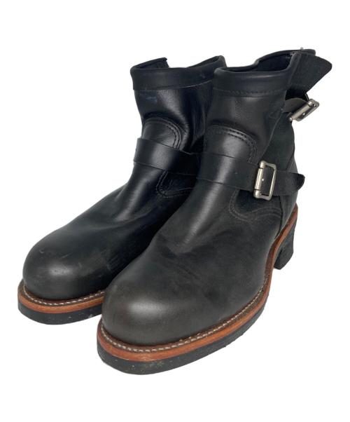 CHIPPEWA（チペワ）CHIPPEWA (チペワ) 7スティールトゥエンジニアブーツ ブラック サイズ:25.5cmの古着・服飾アイテム