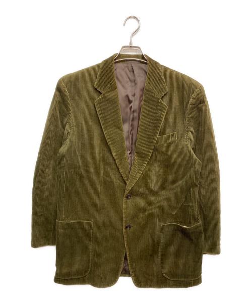 Burberry's（バーバリー）Burberry's (バーバリーズ) コーディロイジャケット オリーブ サイズ:Mの古着・服飾アイテム