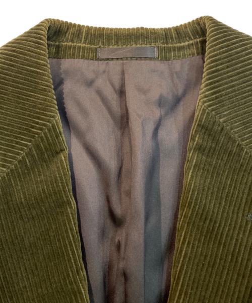 Burberry's（バーバリー）Burberry's (バーバリーズ) コーディロイジャケット オリーブ サイズ:Mの古着・服飾アイテム