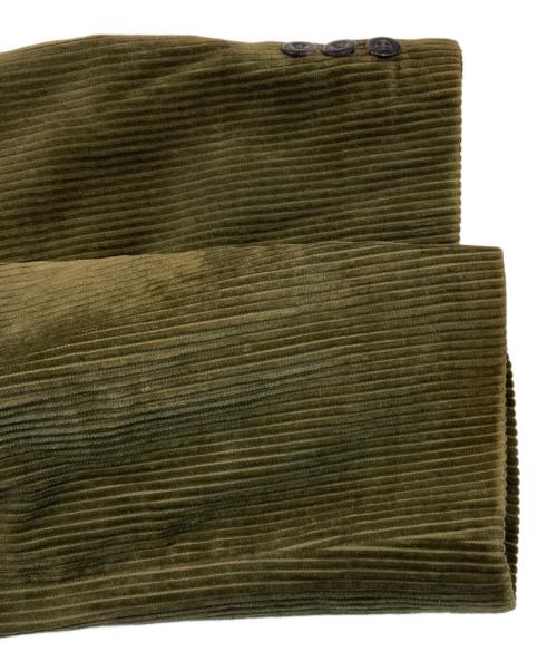 Burberry's（バーバリー）Burberry's (バーバリーズ) コーディロイジャケット オリーブ サイズ:Mの古着・服飾アイテム