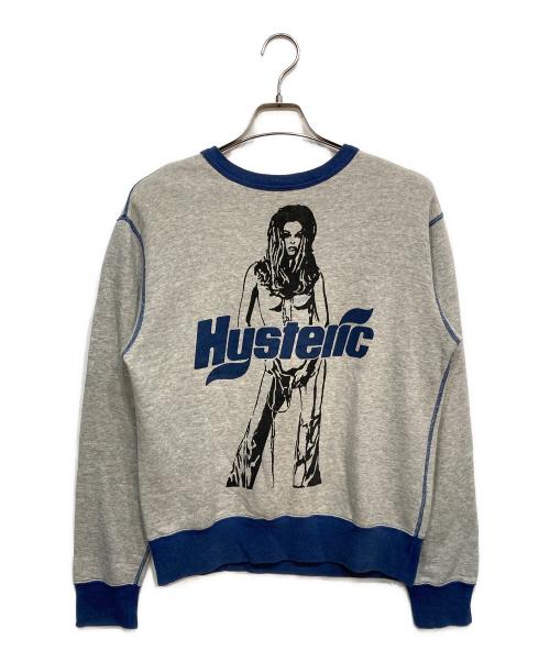 Hysteric Glamour（ヒステリックグラマー）Hysteric Glamour (ヒステリックグラマー) スウェット グレー サイズ:Freeの古着・服飾アイテム