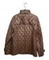 BURBERRY LONDON (バーバリーロンドン) ムートンレザーダッフルコート ブラウン サイズ:38：10000円
