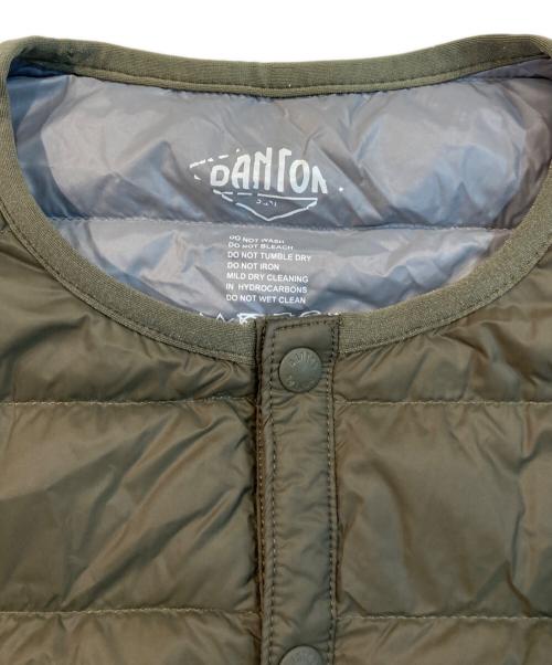 DANTON（ダントン）DANTON (ダントン) ダウンジャケット オリーブ サイズ:34の古着・服飾アイテム