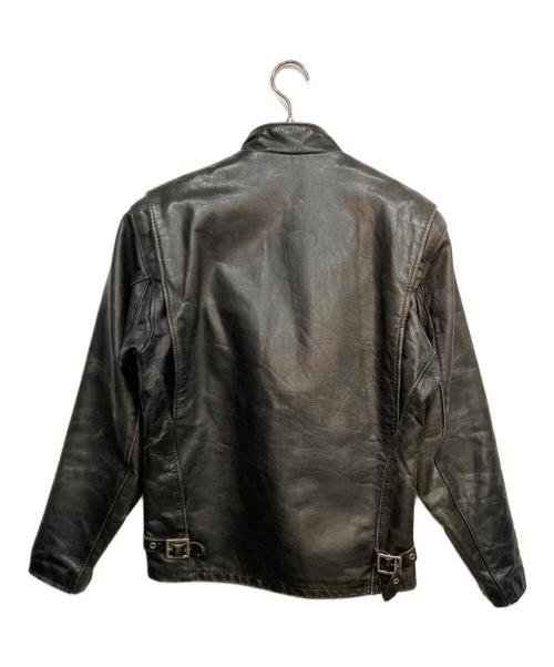 Schott（ショット）Schott (ショット) シングルライダースジャケット ブラック サイズ:36の古着・服飾アイテム