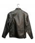 Schott (ショット) シングルライダースジャケット ブラック サイズ:36：8000円