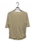 ETRE TOKYO (エトレトウキョウ) サイドギャザーレイヤードTee ベージュ サイズ:FREE：5000円