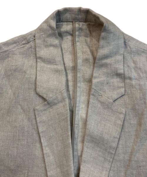 Spick and Span（スピック＆スパン）Spick and Span (スピック＆スパン) リネン エアリー ジャケット ベージュ サイズ:XSの古着・服飾アイテム