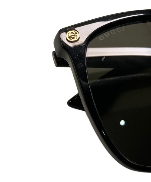 GUCCI（グッチ）GUCCI (グッチ) サングラス ブラック サイズ:57□16の古着・服飾アイテム