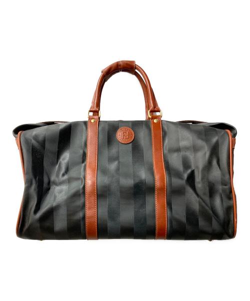 FENDI（フェンディ）FENDI (フェンディ) ペカン ボストンバッグ ブラックの古着・服飾アイテム