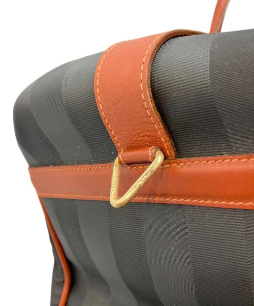 FENDI（フェンディ）FENDI (フェンディ) ペカン ボストンバッグ ブラックの古着・服飾アイテム