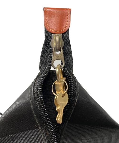 FENDI（フェンディ）FENDI (フェンディ) ペカン ボストンバッグ ブラックの古着・服飾アイテム