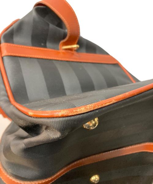 FENDI（フェンディ）FENDI (フェンディ) ペカン ボストンバッグ ブラックの古着・服飾アイテム