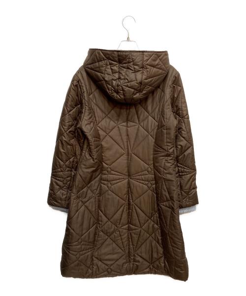 Emilio Pucci（エミリオ プッチ）Emilio Pucci (エミリオ プッチ) 中綿コート ブラウン サイズ:42の古着・服飾アイテム