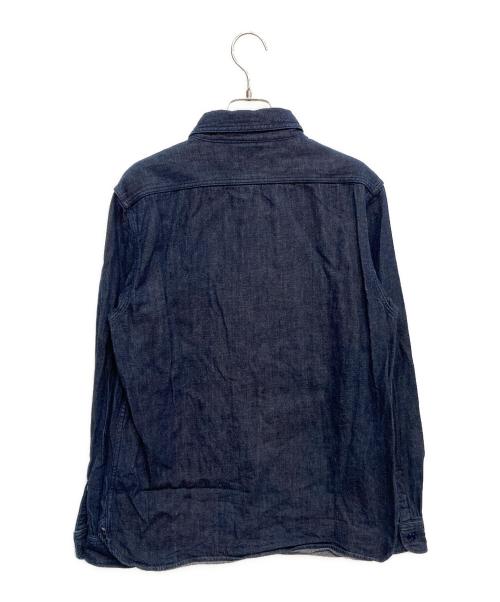 FULLCOUNT（フルカウント）FULLCOUNT (フルカウント) Natural Indigo Denim Work Shirts インディゴ サイズ:40の古着・服飾アイテム