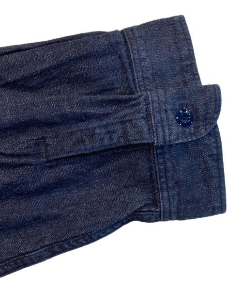 FULLCOUNT（フルカウント）FULLCOUNT (フルカウント) Natural Indigo Denim Work Shirts インディゴ サイズ:40の古着・服飾アイテム