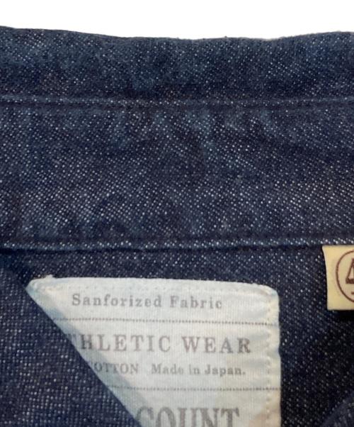 FULLCOUNT（フルカウント）FULLCOUNT (フルカウント) Natural Indigo Denim Work Shirts インディゴ サイズ:40の古着・服飾アイテム