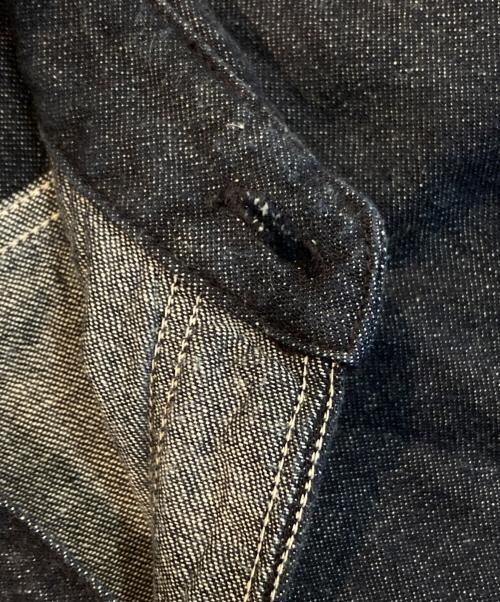 FULLCOUNT（フルカウント）FULLCOUNT (フルカウント) Natural Indigo Denim Work Shirts インディゴ サイズ:40の古着・服飾アイテム