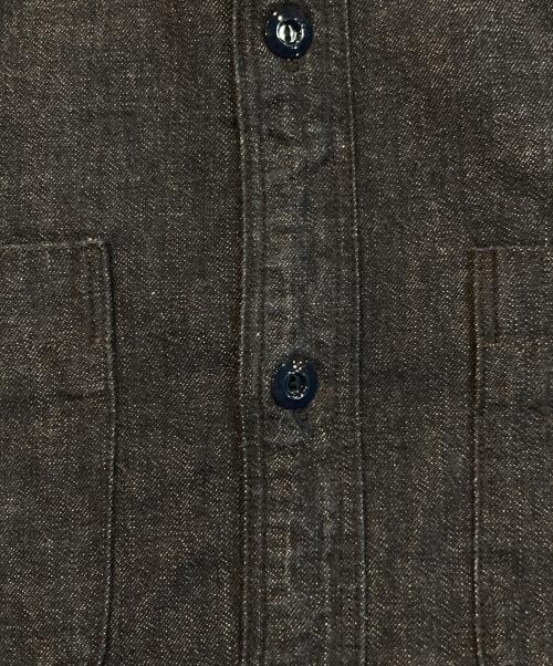 FULLCOUNT（フルカウント）FULLCOUNT (フルカウント) Natural Indigo Denim Work Shirts インディゴ サイズ:40の古着・服飾アイテム