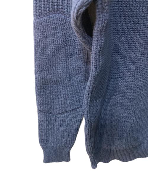 ADDICT CLOTHES（アディクト クローズ）ADDICT CLOTHES (アディクト クローズ) ワッフルコットンタートルネックニット ネイビー サイズ:38の古着・服飾アイテム