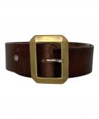 ADDICT CLOTHESアディクト クローズ）の古着「Garrison Belt」｜ブラウン