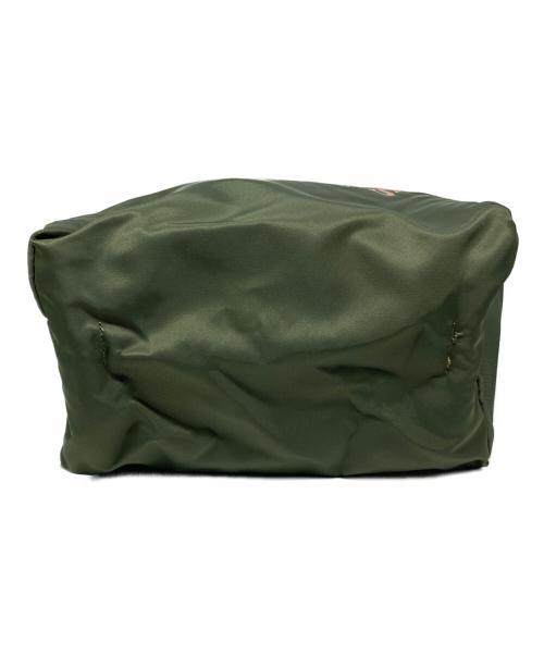 NOMADIS（ノマディス）NOMADIS (ノマディス) リバーシブルトートバッグ カーキ×ベージュ 未使用品の古着・服飾アイテム